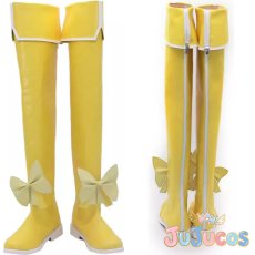 画像1: 天川薫子　コスプレ靴　魔法少女にあこがれて　コスプレブーツ　JUJUcosplay (1)