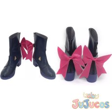 画像1: Vtuber　ときのそら　ブライト衣装　コスプレ靴　バーチャルYouTuber　コスプレブーツ　JUJUcosplay (1)