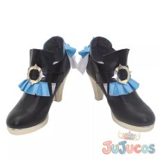 画像2: 行秋(ゆくあき)　竹身雨化　コスプレ靴　原神(げんしん)　コスプレブーツ　JUJUcosplay (2)