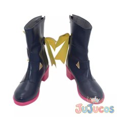 画像2: Vtuber　宝鐘マリン　ブライト衣装　コスプレ靴　バーチャルYouTuber　コスプレブーツ　JUJUcosplay (2)