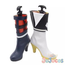 画像2: Vtuber　ワトソン・アメリア　ブライト衣装　コスプレ靴　バーチャルYouTuber　コスプレブーツ　JUJUcosplay (2)