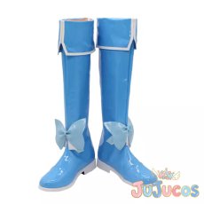 画像2: 水神小夜　コスプレ靴　魔法少女にあこがれて　コスプレブーツ　JUJUcosplay (2)