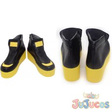 画像1: マジカルミライ2023　鏡音レン　コスプレ靴　VOCALOID　コスプレブーツ　JUJUcosplay (1)