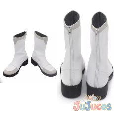 画像1: 由良木モモカ　オペレーター　コスプレ靴　ブルーアーカイブ　コスプレブーツ　JUJUcosplay (1)