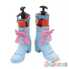 画像2: あんスタ！　姫宮桃李　蒼海＊輝く真実のアトランティス　コスプレ靴　あんさんぶるスターズ！　コスプレブーツ　JUJUcosplay (2)