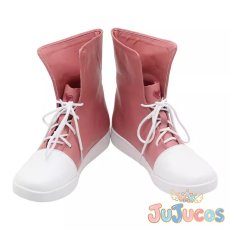 画像2: モモ（如月 桃）　コスプレ靴　カゲロウプロジェクト　コスプレブーツ　JUJUcosplay (2)