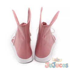 画像3: モモ（如月 桃）　コスプレ靴　カゲロウプロジェクト　コスプレブーツ　JUJUcosplay (3)
