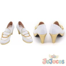 画像1: ヴィブロス　勝負服　コスプレ靴　ウマ娘プリティーダービー　コスプレブーツ　JUJUcosplay (1)