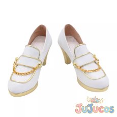 画像2: ヴィブロス　勝負服　コスプレ靴　ウマ娘プリティーダービー　コスプレブーツ　JUJUcosplay (2)