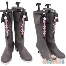 画像1: ワンダーアキュート　コスプレ靴　ウマ娘プリティーダービー　コスプレブーツ　JUJUcosplay (1)
