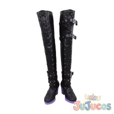 画像2: Vtuber　ラプラス・ダークネス（La+ Darknesss）　2024新衣装　コスプレ靴　バーチャルYouTuber　コスプレブーツ　JUJUcosplay (2)