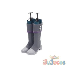 画像3: あんスタ　追憶＊モノクロのチェックメイト　月永レオ　コスプレ靴　あんさんぶるスターズ！　コスプレブーツ　JUJUcosplay (3)