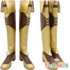 画像1: ラフタリア　コスプレ靴　盾の勇者の成り上がり　コスプレブーツ　JUJUcosplay (1)