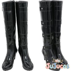 画像1: FGO フェイト アサシン 虞美人（ぐびじん）初期段階　コスプレ靴　Fate/Grand Order　コスプレブーツ　JUJUcosplay (1)