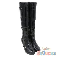 画像3: FGO フェイト アサシン 虞美人（ぐびじん）初期段階　コスプレ靴　Fate/Grand Order　コスプレブーツ　JUJUcosplay (3)