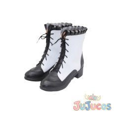 画像3: 暁山瑞希　和風ロリータファッション　優しさに励まされて　コスプレ靴　プロジェクトセカイ カラフルステージ！ feat. 初音ミク　コスプレブーツ　JUJUcosplay (3)