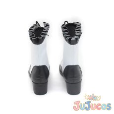 画像4: 暁山瑞希　和風ロリータファッション　優しさに励まされて　コスプレ靴　プロジェクトセカイ カラフルステージ！ feat. 初音ミク　コスプレブーツ　JUJUcosplay (4)