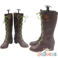 画像1: マンハッタンカフェ　新年の抱負　バレンタイン　コスプレ靴　ウマ娘プリティーダービー　コスプレブーツ　JUJUcosplay (1)