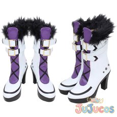 画像1: Aqours　小原鞠莉 SR　初期編　リゾートコーデ　覚醒後　コスプレ靴　ラブライブ！サンシャイン!!　コスプレブーツ　JUJUcosplay (1)