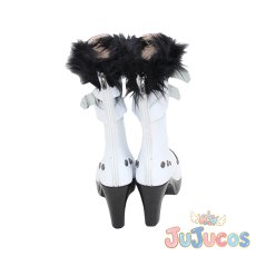 画像5: Aqours　小原鞠莉 SR　初期編　リゾートコーデ　覚醒後　コスプレ靴　ラブライブ！サンシャイン!!　コスプレブーツ　JUJUcosplay (5)