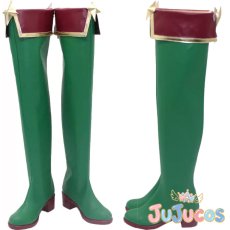 画像1: 阿良河キウィ　レオパルト　コスプレ靴　魔法少女にあこがれて　コスプレブーツ　JUJUcosplay (1)