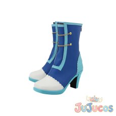 画像3: 霧矢あおい　ブルートルテ　コスプレ靴　アイカツ!　コスプレブーツ　JUJUcosplay (3)