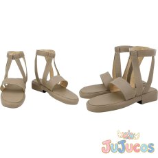 画像1: FGO　ヤマトタケル　コスプレ靴　Fate/Grand Order　コスプレブーツ　JUJUcosplay (1)