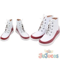 画像1: 日向創　コスプレ靴　スーパーダンガンロンパ2 さよなら絶望学園　コスプレブーツ　JUJUcosplay (1)