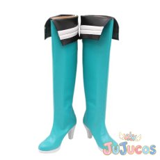 画像2: まほあこ　阿古屋真珠　ロコムジカ　コスプレ靴　魔法少女にあこがれて　コスプレブーツ　JUJUcosplay (2)