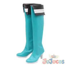 画像3: まほあこ　阿古屋真珠　ロコムジカ　コスプレ靴　魔法少女にあこがれて　コスプレブーツ　JUJUcosplay (3)