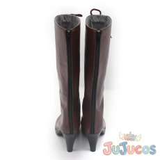 画像4: 初音ミク　雪ミク2024　コスプレ靴　VOCALOID　コスプレブーツ　JUJUcosplay (4)