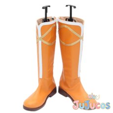 画像2: SUNNY DAY SONG　園田海未　コスプレ靴　ラブライブ! School idol project　コスプレブーツ　JUJUcosplay (2)