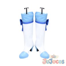 画像2: 青木 れいか　コスプレ靴　スマイルプリキュア！　コスプレブーツ　JUJUcosplay (2)