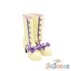 画像4: 超時空遊園地　ランカ・リー　コスプレ靴　マクロスFRONTIER　コスプレブーツ　JUJUcosplay (4)