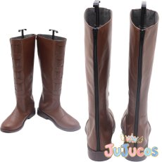 画像1: ファリン　コスプレ靴　ダンジョン飯　コスプレブーツ　JUJUcosplay (1)