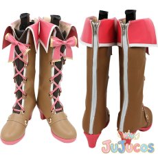 画像1: 一ノ瀬志希　コスプレ靴　アイドルマスター シンデレラガールズ　コスプレブーツ　JUJUcosplay (1)