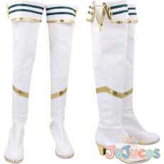 画像1: シーザリオ　勝負服　コスプレ靴　ウマ娘プリティーダービー　コスプレブーツ　JUJUcosplay (1)