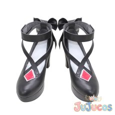 画像2: 神崎蘭子　運命の待ち人　コスプレ靴　アイドルマスター シンデレラガールズ　コスプレブーツ　JUJUcosplay (2)