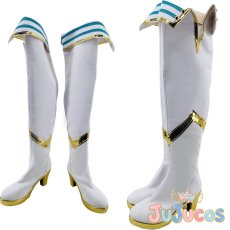 画像1: シーザリオ　勝負服　コスプレ靴　ウマ娘プリティーダービー　コスプレブーツ　JUJUcosplay (1)