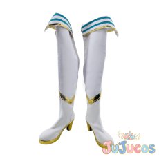 画像2: シーザリオ　勝負服　コスプレ靴　ウマ娘プリティーダービー　コスプレブーツ　JUJUcosplay (2)