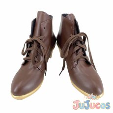 画像2: 桜守歌織　コスプレ靴　アイドルマスター ミリオンライブ！ シアターデイズ　コスプレブーツ　JUJUcosplay (2)