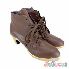 画像3: 桜守歌織　コスプレ靴　アイドルマスター ミリオンライブ！ シアターデイズ　コスプレブーツ　JUJUcosplay (3)