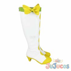 画像3: 四葉ありす　キュアロゼッタ　キュアロゼッタ　変身後　コスプレ靴　ドキドキ!プリキュア　コスプレブーツ　JUJUcosplay (3)