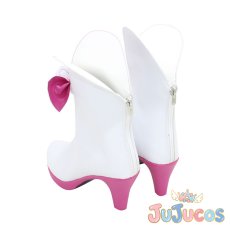 画像4: 春野はるか　キュアフローラ　変身後　コスプレ靴　Go！プリンセスプリキュア　コスプレブーツ　JUJUcosplay (4)