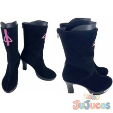 画像1: Vtuber　AZKi　4th衣装　コスプレ靴　バーチャルYouTuber　コスプレブーツ　JUJUcosplay (1)