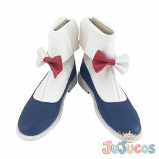 画像2: 四季映姫・ヤマザナドゥ　コスプレ靴　東方Project　コスプレブーツ　JUJUcosplay (2)