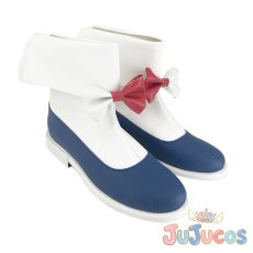 画像3: 四季映姫・ヤマザナドゥ　コスプレ靴　東方Project　コスプレブーツ　JUJUcosplay (3)