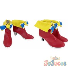 画像1: レオナ・ウェスト　フォーチュンパーティー サイリウムコーデ　コスプレ靴　プリパラ　コスプレブーツ　JUJUcosplay (1)