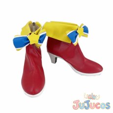 画像2: レオナ・ウェスト　フォーチュンパーティー サイリウムコーデ　コスプレ靴　プリパラ　コスプレブーツ　JUJUcosplay (2)