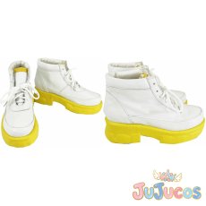 画像1: エレグ　コスプレ靴　勝利の女神：NIKKE　コスプレブーツ　JUJUcosplay (1)